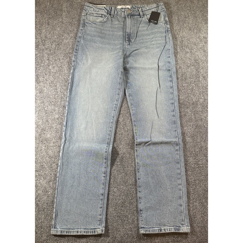 Joe's Jeans Women's 31 High Rise Straight Faded Wash Zip Fly NWT